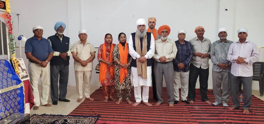 Giani Onkar Singh Garhpadhana was honored by the Trust